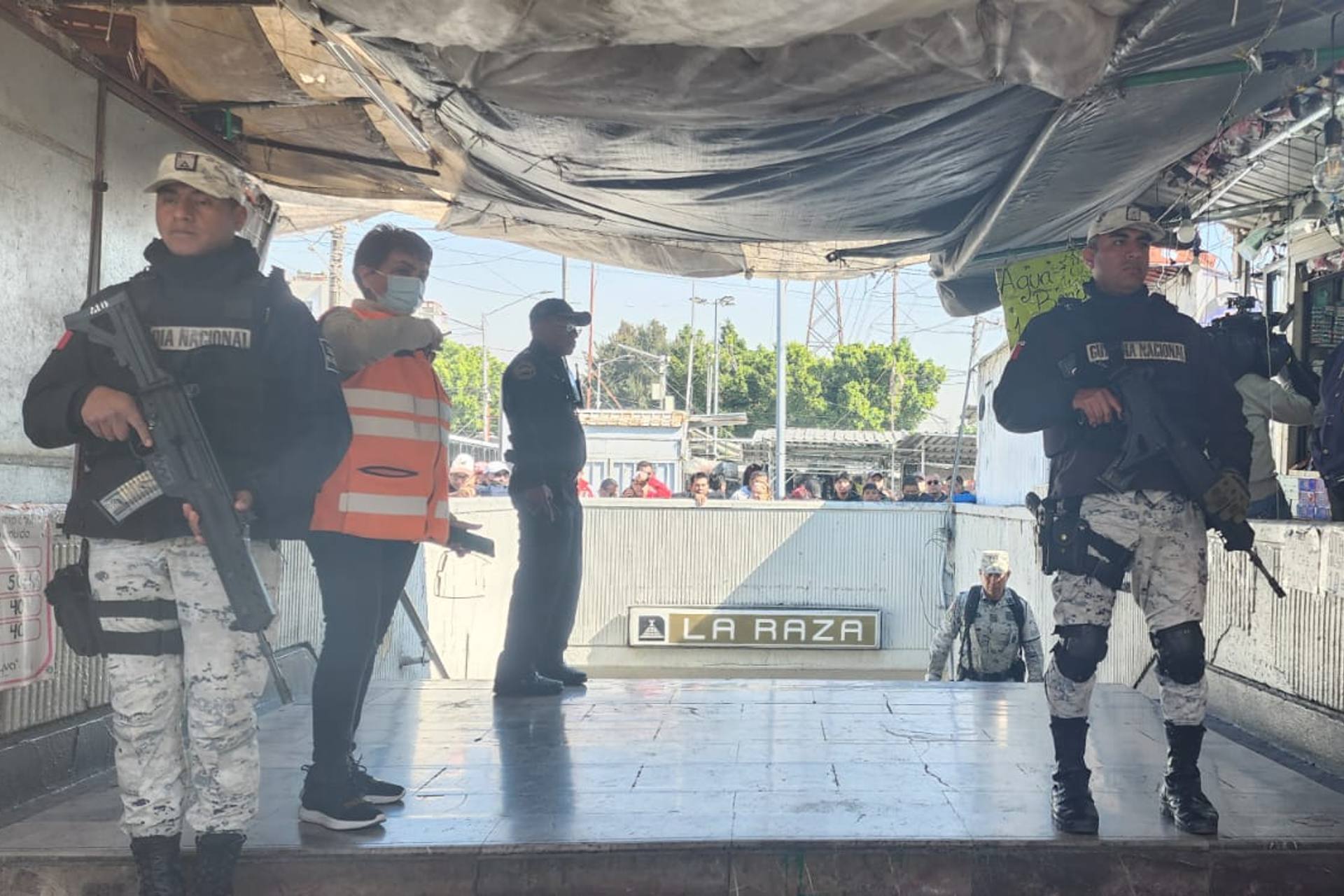 Guardia Nacional Aplica Plan Gn A Por Choque De Trenes En L Nea Del Metro