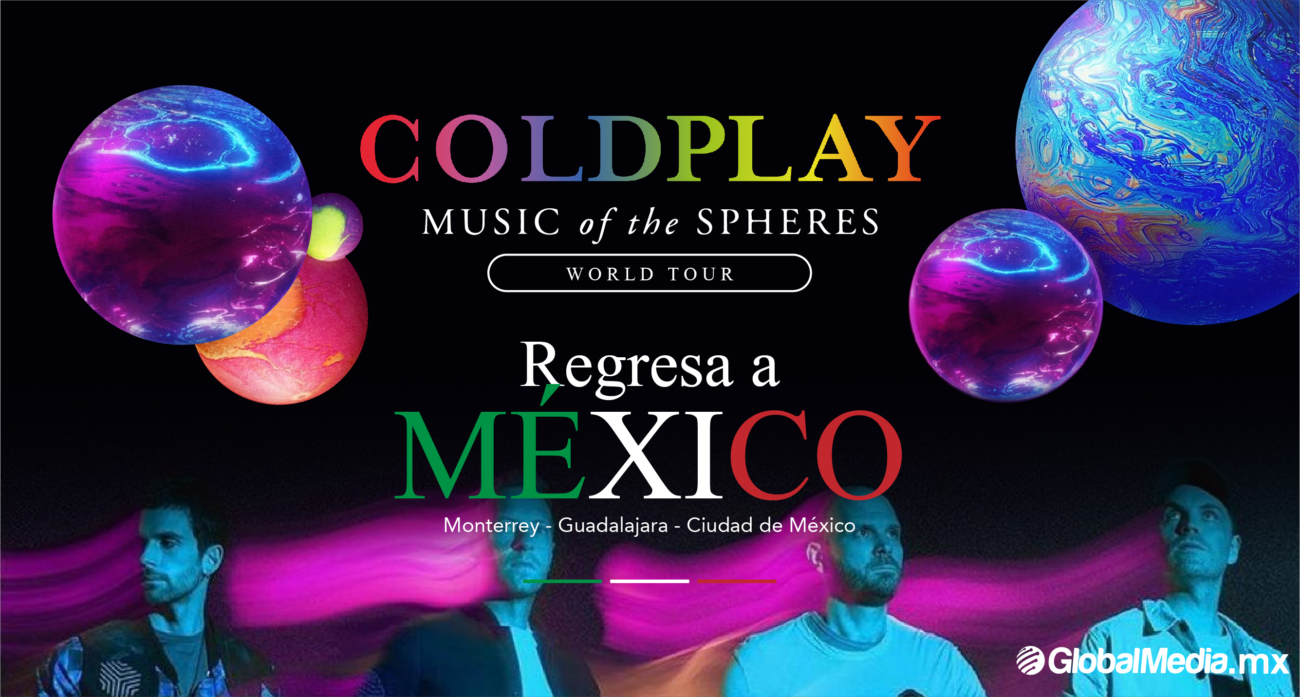 COLDPLAY Regresa a México en 2022