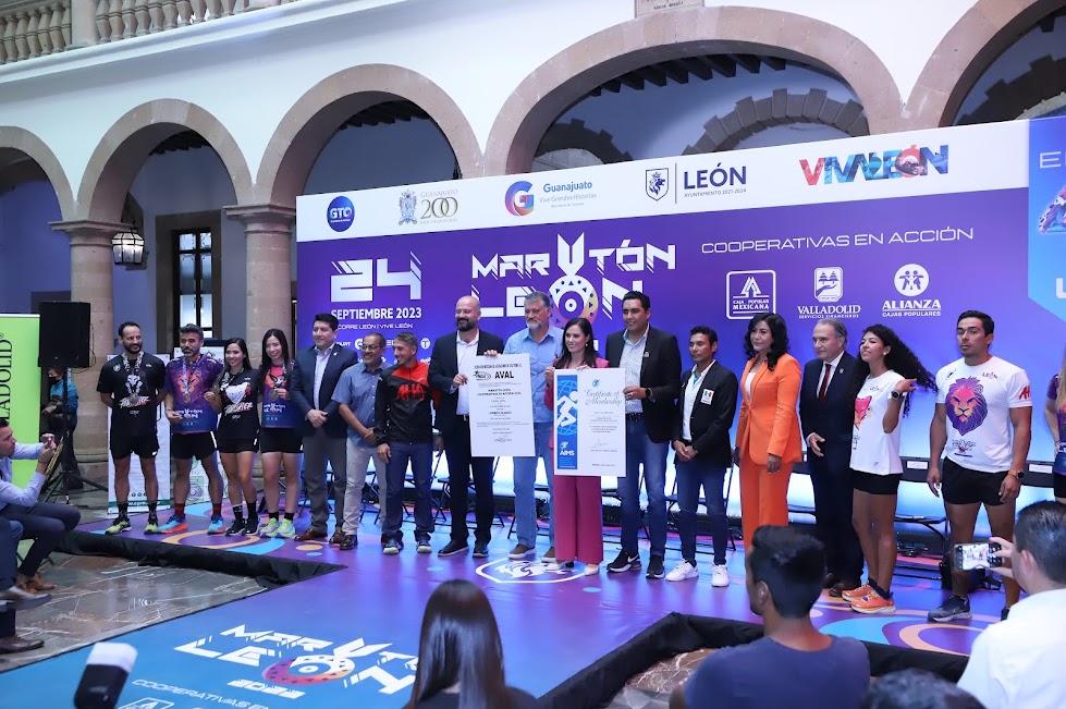 Esperan derrama económica de 15 mdp en el Maratón León 2023