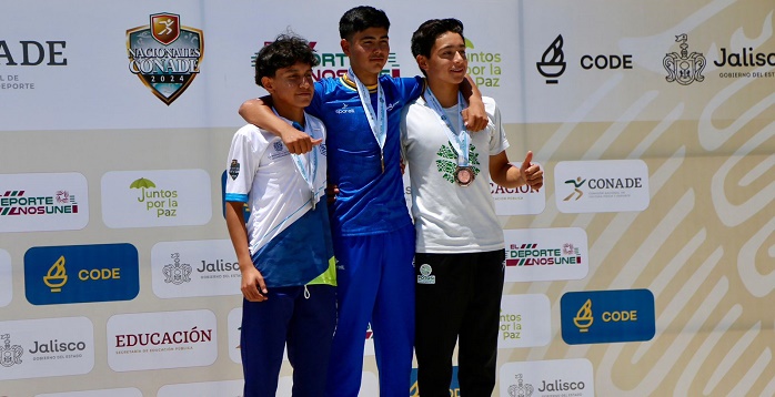 Jared Mejía obtuvo otra medalla más para San Luis Potosí 