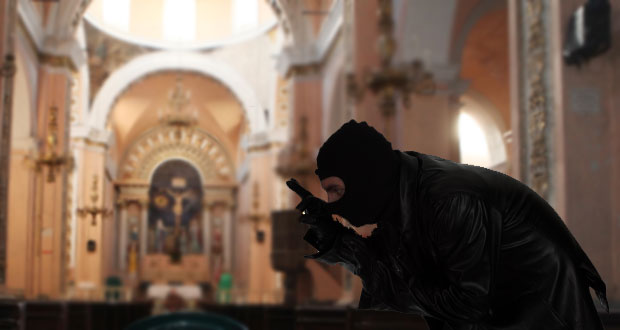 Ladrones operan hasta en las iglesias de SLP