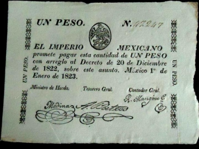 Estos Eran Los Primeros Billetes En México