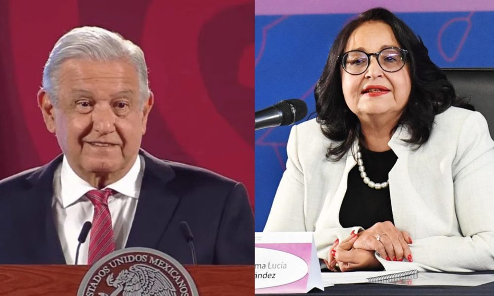 Ministra Piña Y López Obrador Y Se Reencuentran En Marcha De La Lealtad 0632